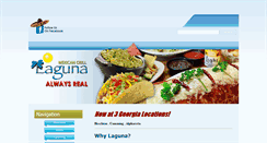 Desktop Screenshot of lagunamexicangrill.com